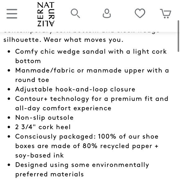 n a t u r a l i z e r • wedge sandals - Picture 3 of 3